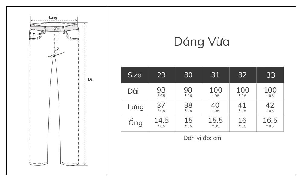 Quần Jean Slimfit No Style M143