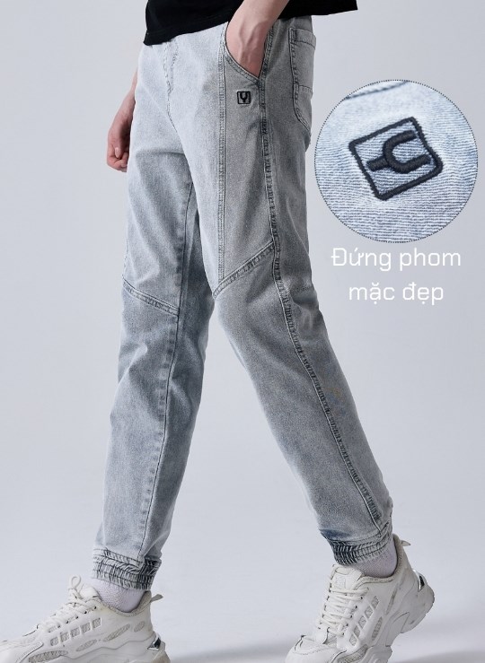Quần Jogger Jean Co Giãn No Style M102