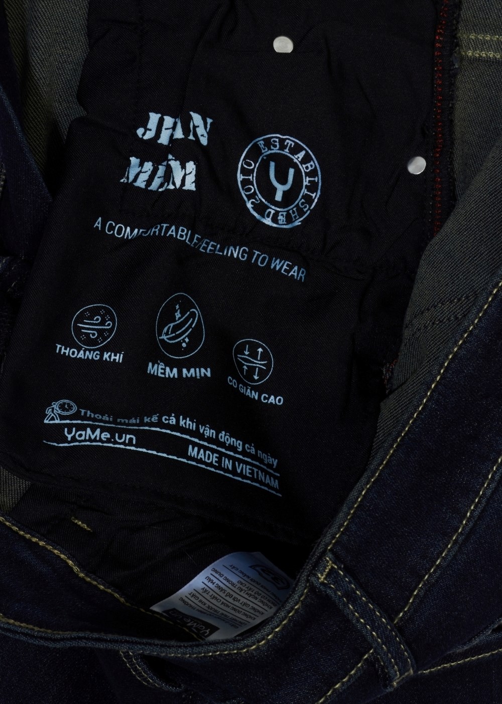 Quần Jeans Slimfit Co Giãn Jeans Mềm 01