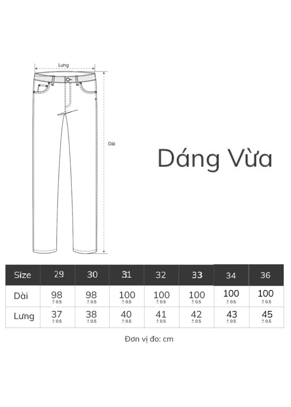 Quần Jean Slimfit Coolmax® EcoMade The Original 007