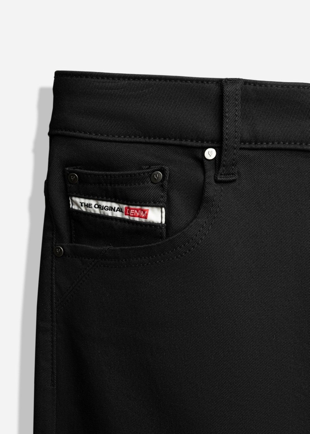 Quần Jeans Straight Tek Black The Original 009