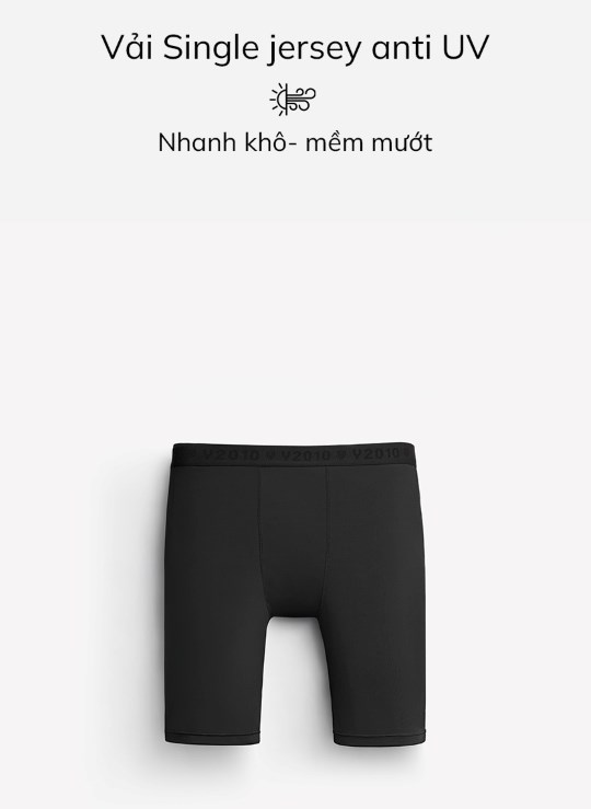 Quần Lót Boxer Brief Dài Sợi Nhân Tạo Beginner 13 Vol 24