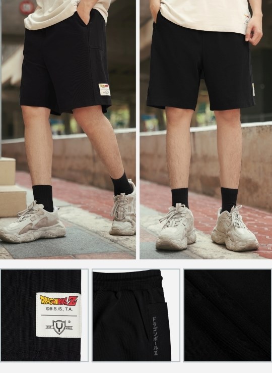 Quần Short Thun Cotton Single Dragon Ball Z 25