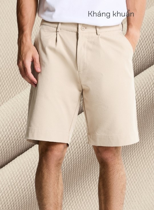 Quần Short Nam Kaki 7 Inch No Style M93