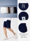 Quần Short Cool Touch - Mềm Mại & Tinh Tế, Phong Cách Tối Giản