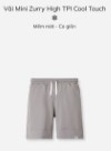 Quần Short Cool Touch - Mềm Mại & Tinh Tế, Phong Cách Tối Giản