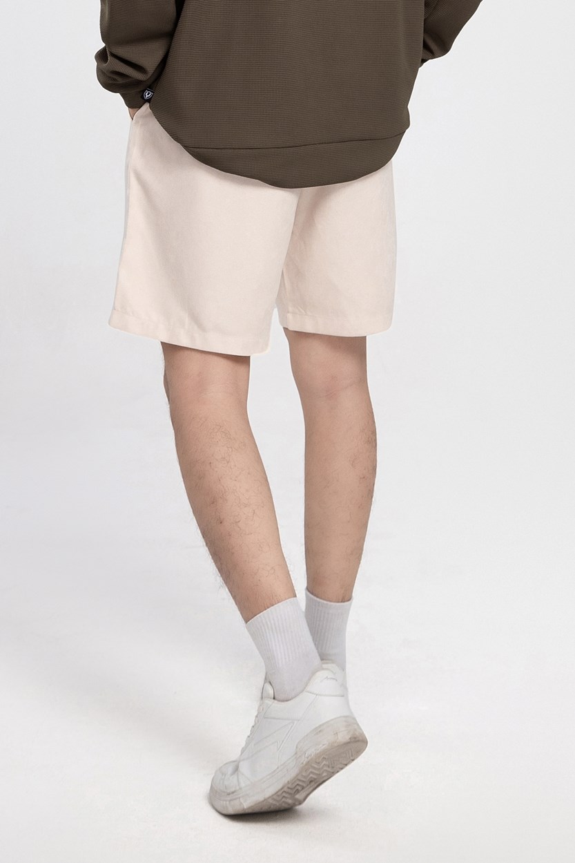 Quần Short Nam Corduroy Lưng Thun Seventy Seven 32