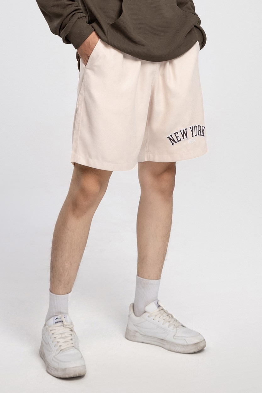 Quần Short Nam Corduroy Lưng Thun Seventy Seven 32