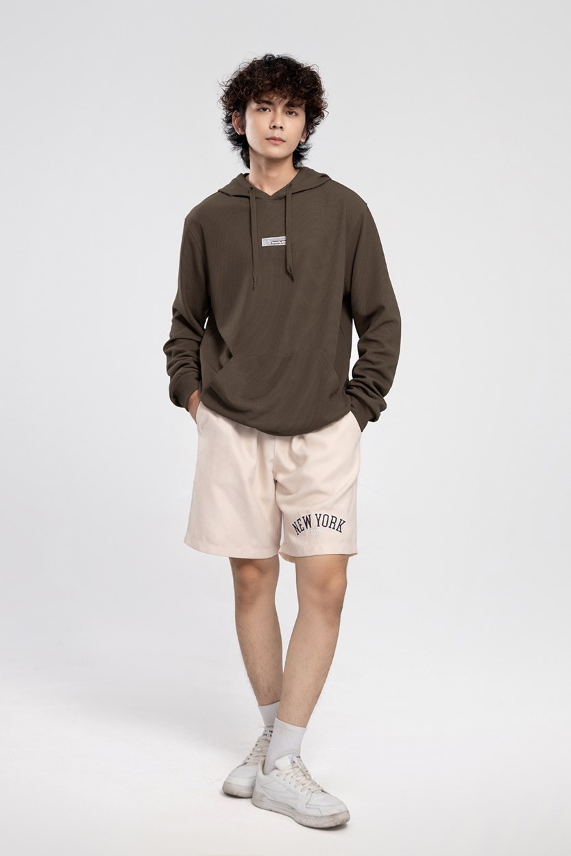 Quần Short Nam Corduroy Lưng Thun Seventy Seven 32