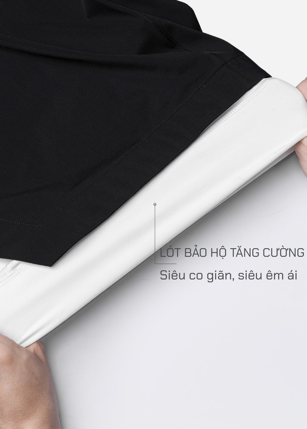 Quần Short Thể Thao Ultra Stretch 2 Lớp The Trainer 013
