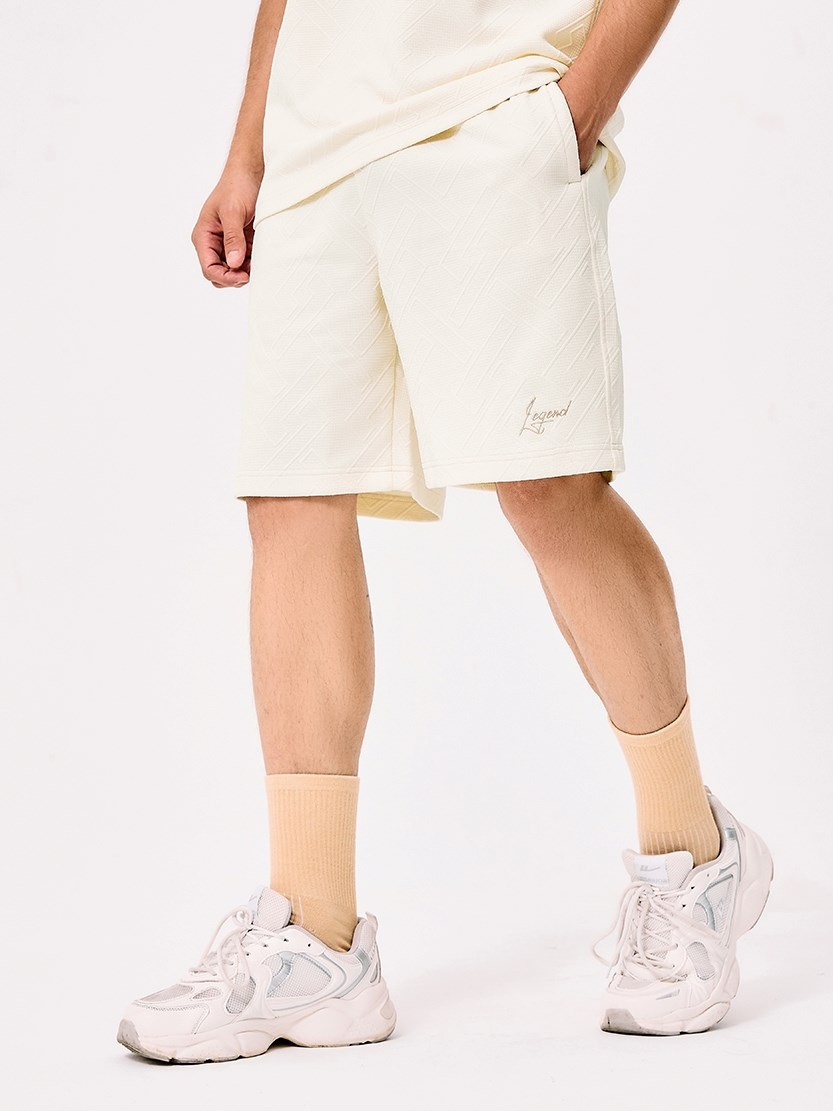 Quần Short Thun 7 Inch Jacquard No Style M129