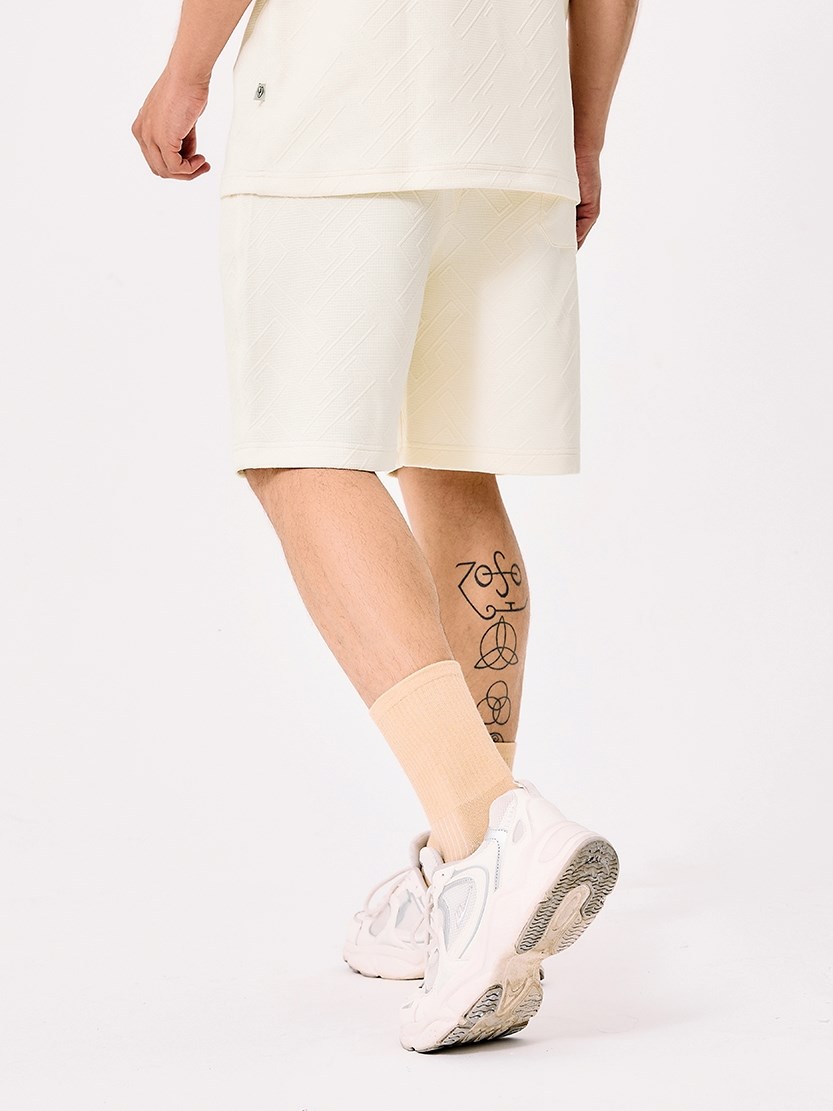 Quần Short Thun 7 Inch Jacquard No Style M129