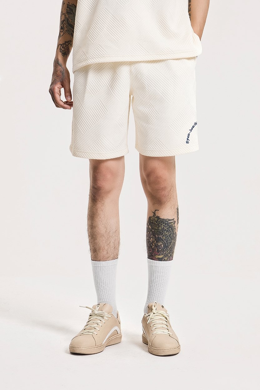 Quần Short Thun 7 Inch Jacquard No Style M131