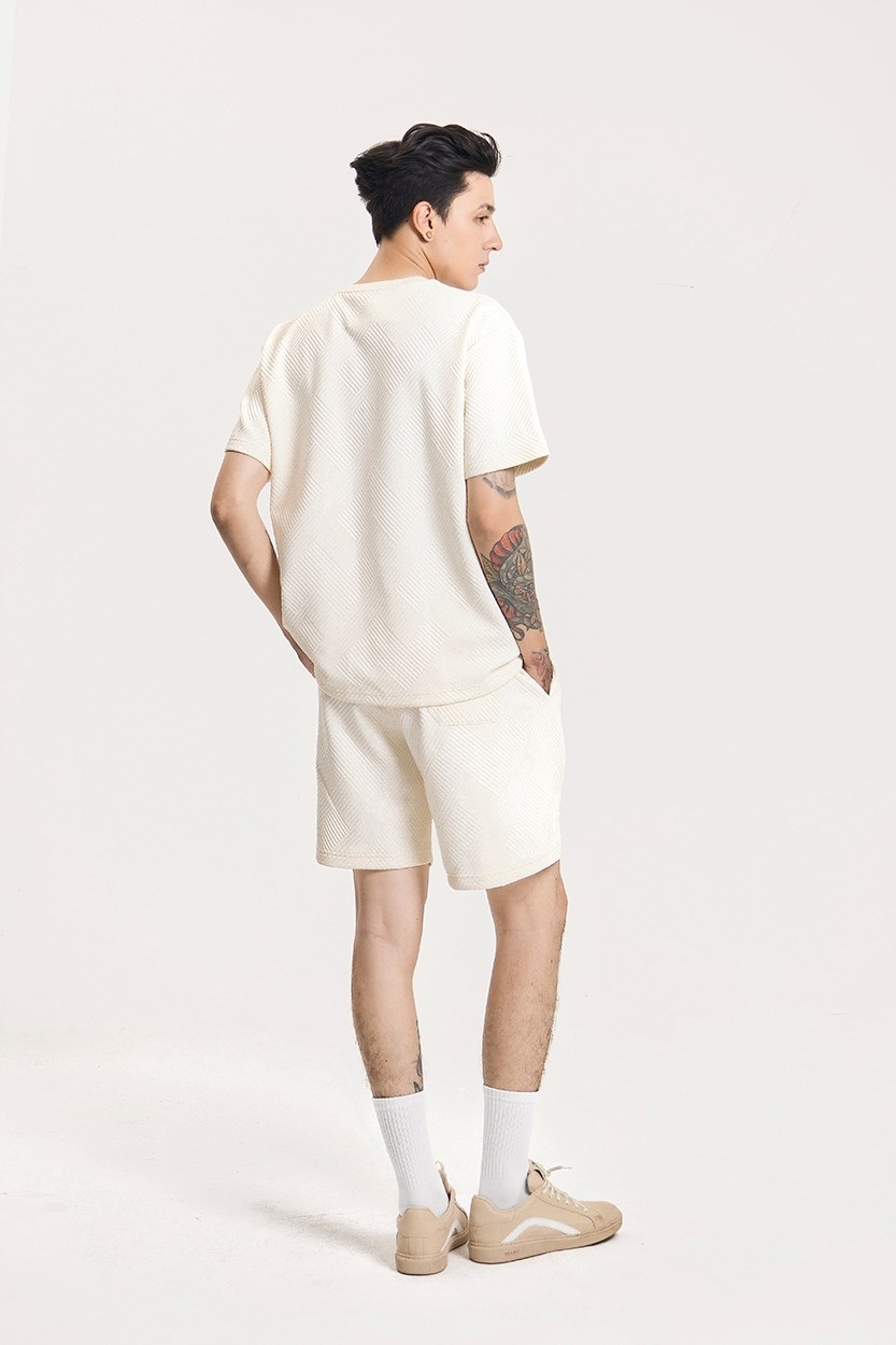 Quần Short Thun 7 Inch Jacquard No Style M131