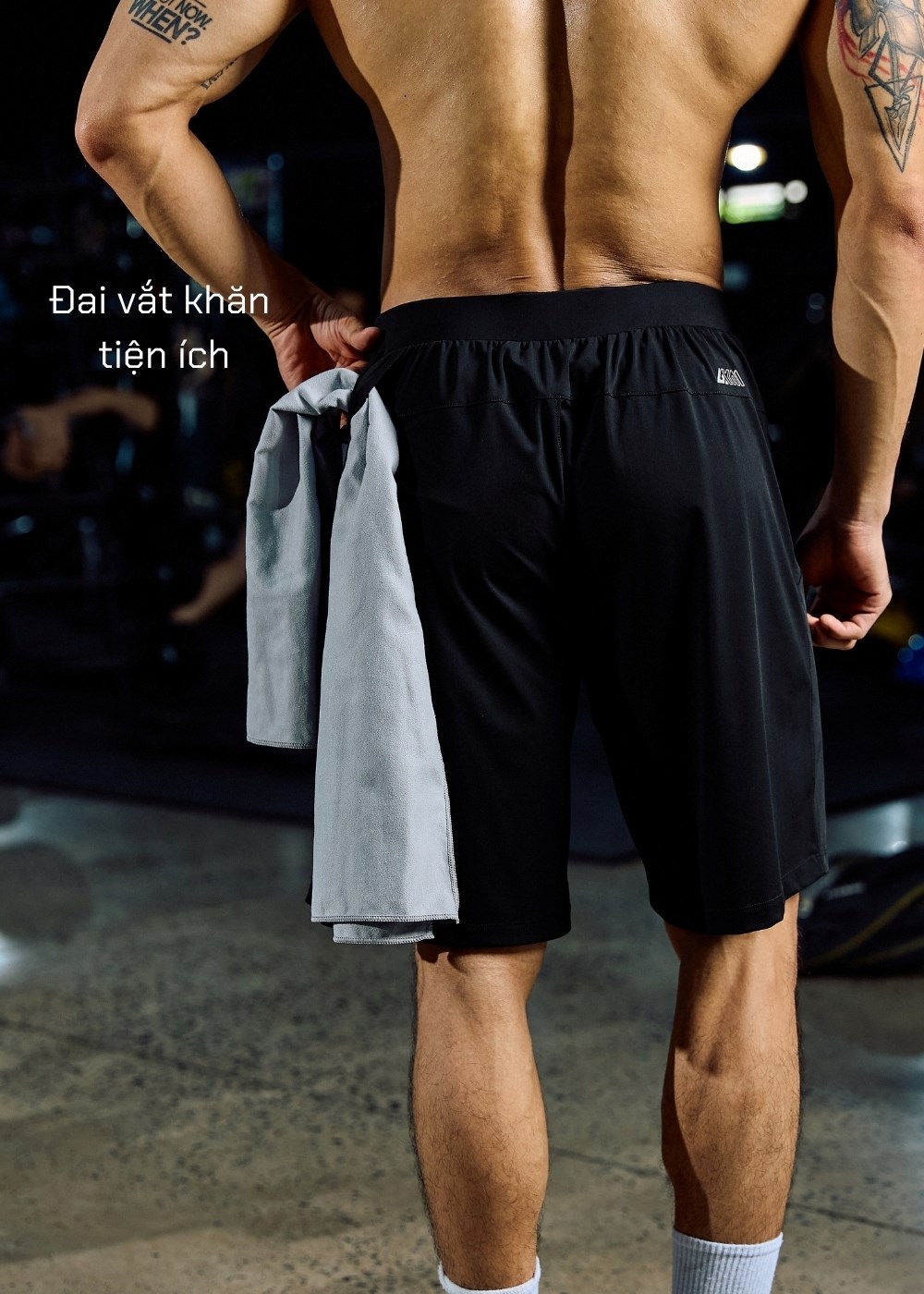 Quần Short Thể Thao 9 Inch Ultra Stretch The Trainer 014