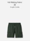 Quần Short Thun Ribbing 7 Inch No Style M85