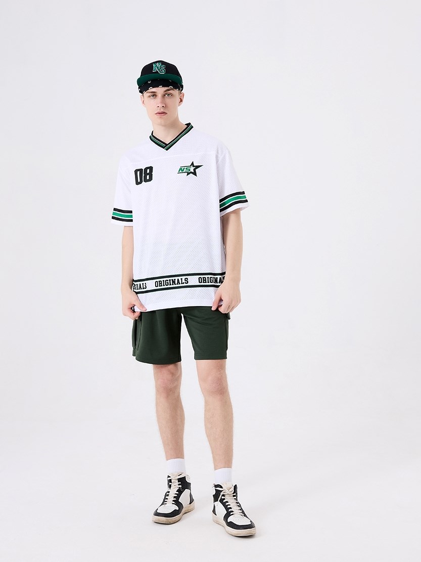 Quần Short Thun Ribbing 7 Inch No Style M85
