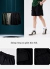 Quần Short Thun Ribbing 7 Inch No Style M85