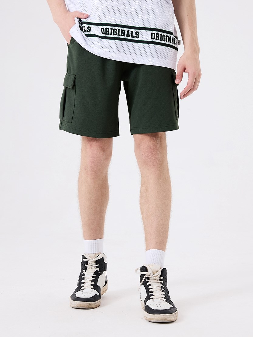 Quần Short Thun Ribbing 7 Inch No Style M85