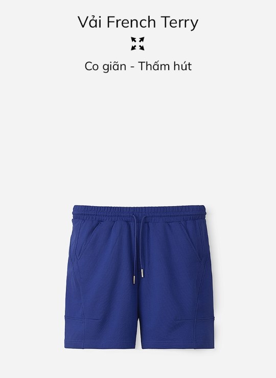 Quần Short Lưng Thun Trên Gối Vải Thun Co Giãn Trơn Dáng Rộng Giá Tốt No Style M89 Vol 24