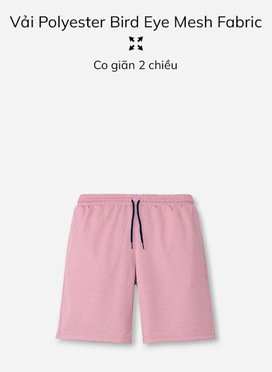 Quần Short Lưng Thun Trên Gối Vải Thun Co Giãn Trơn Dáng Vừa Giá Tốt Non Branded 05 Vol 24