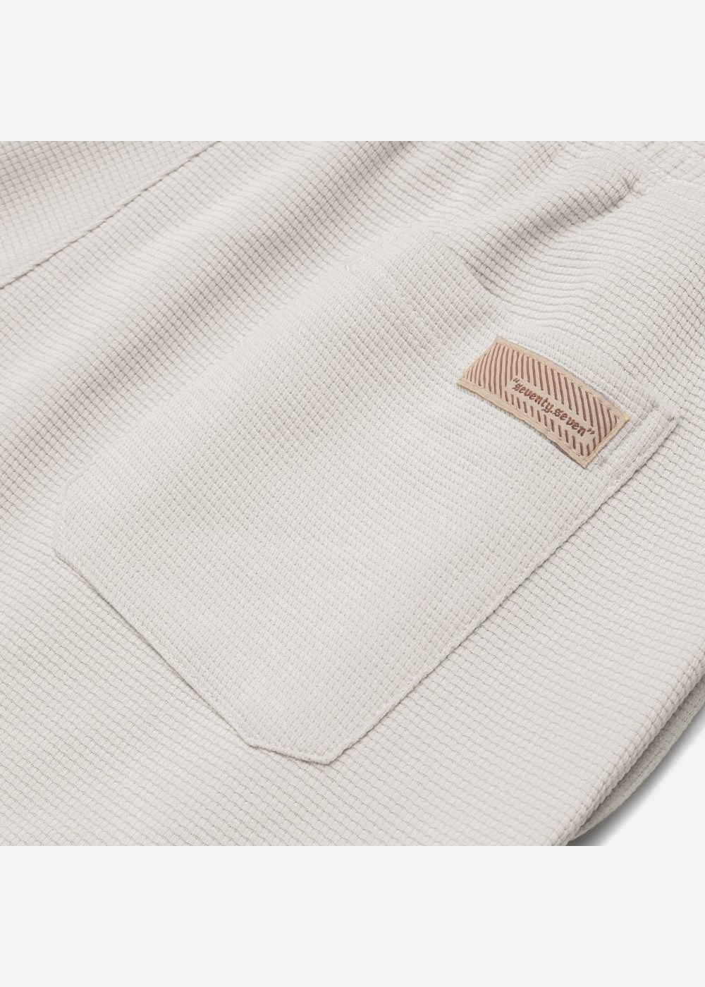 Quần Short Nam Thun Waffle 7 Inch Thoáng Khí Seventy Seven 30