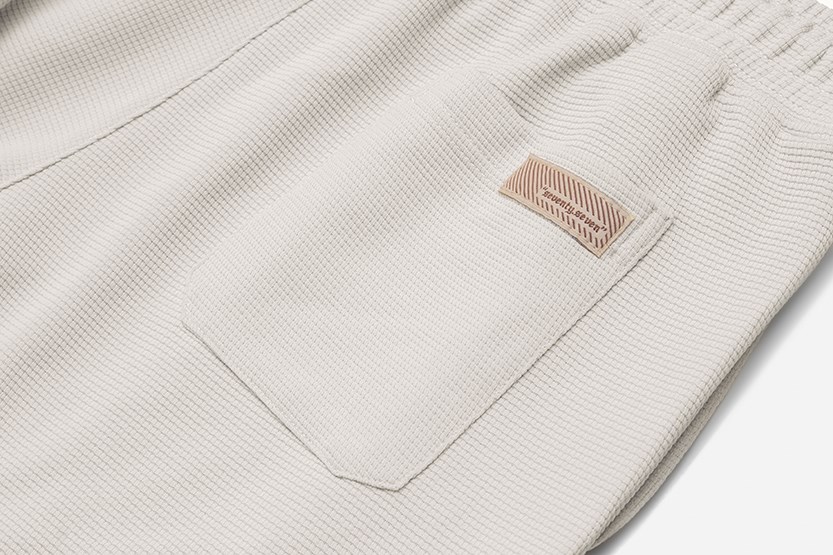 Quần Short Nam Thun Waffle 7 Inch Thoáng Khí Seventy Seven 30