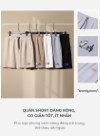 Quần Short Nam Thun Waffle 7 Inch Thoáng Khí Seventy Seven 30