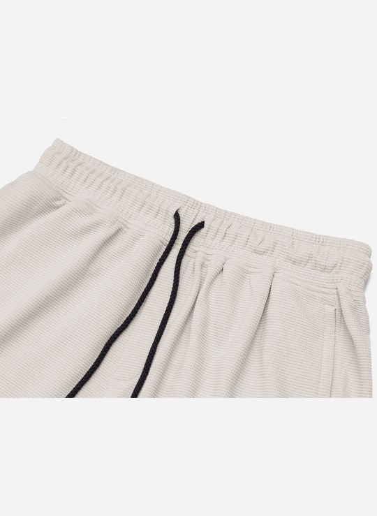 Quần Short Nam Thun Waffle 7 Inch Thoáng Khí Seventy Seven 30