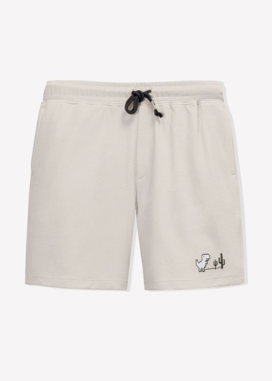 Quần Short Nam Thun Waffle 7 Inch Thoáng Khí Seventy Seven 30
