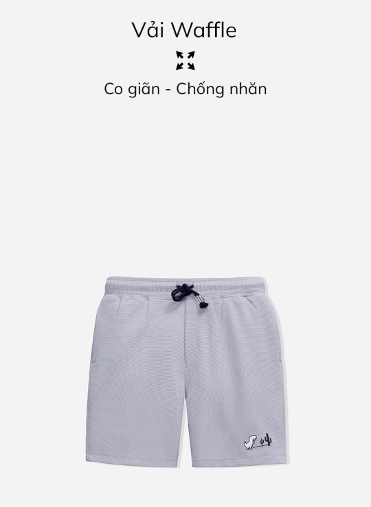 Quần Short Lưng Thun Trên Gối Vải Thun Thoải Mái Vận Động Biểu Tượng Dáng Rộng Giá Tốt Seventy Seven 30 Vol 24