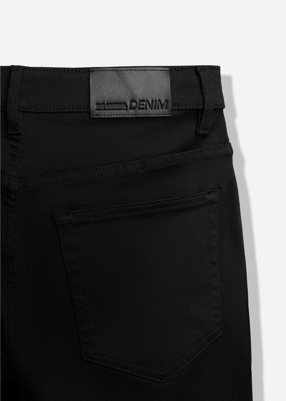 Quần Short Jeans Tek Black The Original 020