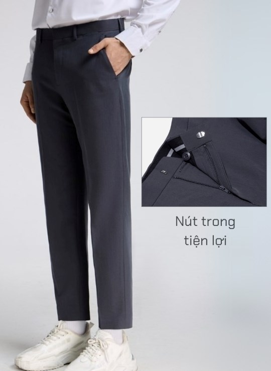 Quần Tây Nam Co giãn Non-Iron 19